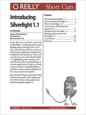 cover image of Introducing Silverlight 1.1